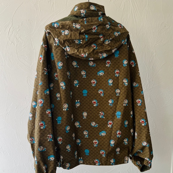 Gucci x Doraemon 50th Anniversary GG Reversible Jacket - Picture 3 of 10